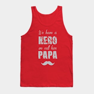 hero dad Tank Top